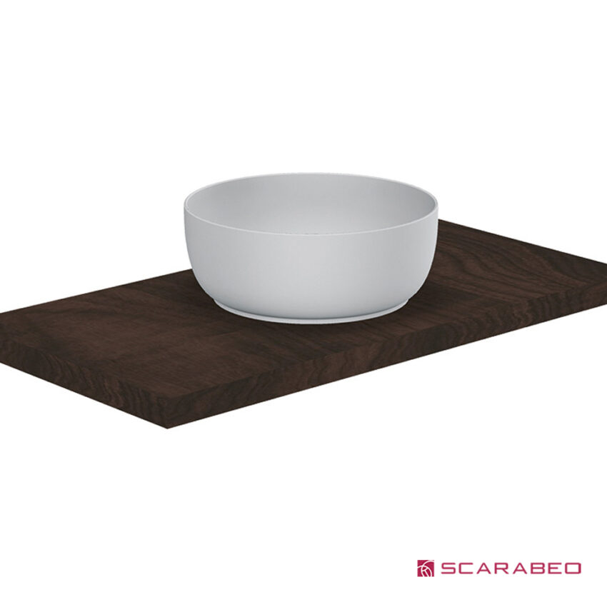 Νιπτήρας Πορσελάνης Glam Φ39 Scarabeo White - Image 4