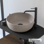 Νιπτήρας Πορσελάνης Glam Φ39 Scarabeo Sand - Image 2