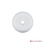 Νιπτήρας Πορσελάνης Glam Φ33 Scarabeo White - Image 2