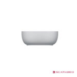 Νιπτήρας Πορσελάνης Glam Φ33 Scarabeo White - Image 3