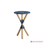 Έπιπλο μπάνιου Cross χωρίς οπή για μπαταρία πάγκου και νιπτήρα, Scarabeo Ocean (blu)