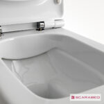 Λεκάνη Κρεμαστή TEOREMA/52 Clean-Flush με κάλυμμα Slim Soft Close, Scarabeo White - Image 3