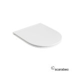 Κάλυμμα Λεκάνης MOON 5520 Slim Soft Close Scarabeo Pearl (White Matt)