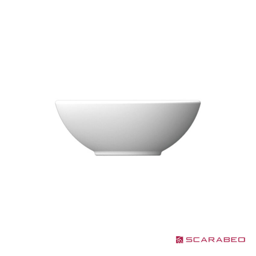 Νιπτήρας Πορσελάνης SFERA 39,5φ Scarabeo White - Image 3