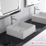 Νιπτήρας TEOREMA 39x39 επιτραπέζιος, SCARABEO Ιταλίας