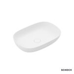 Νιπτήρας RLIGHT 56,4x39 Marmorin by Schock White Matt - Image 2