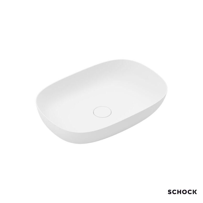 Νιπτήρας RLIGHT 56,4x39 Marmorin by Schock White Matt - Image 2