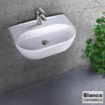 Νιπτήρας Πορσελάνης Studio 45x32 Bianco Ceramica White