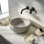 ΝΙΠΤΗΡΑΣ ΜΑΡΜΑΡΙΝΟΣ Φ39 H.14 FOSSIL TUNDRA GREY