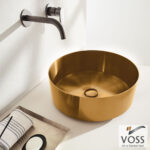 Νιπτήρας Milo Φ40 voss Inox PVD Brushed Gold - Image 2