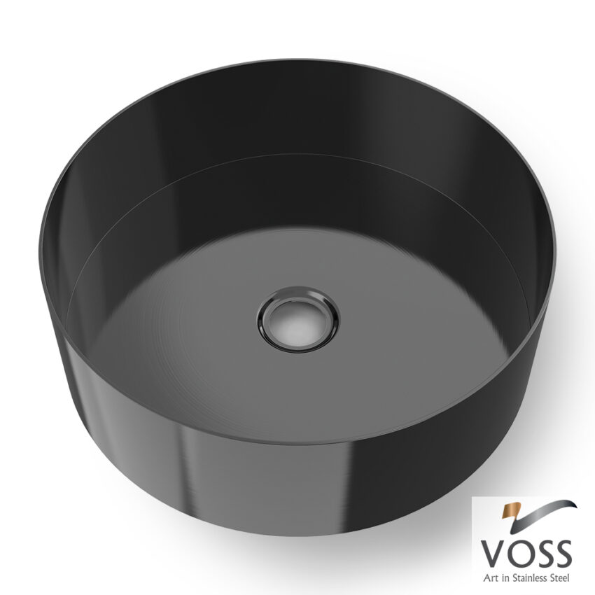 Νιπτήρας Milo Φ40 voss Inox PVD Black Brushed - Image 2