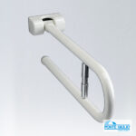 Μπάρα Τοίχου Ανακλινόμενη με Χαρτοθήκη 80εκ. Paint ΑΜΕΑ White