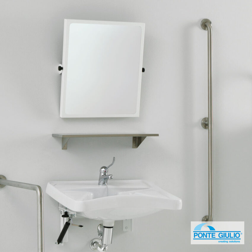 Λαβή Τοίχου καθετη 140 εκ. ΑΜΕΑ Inox mat - Image 2