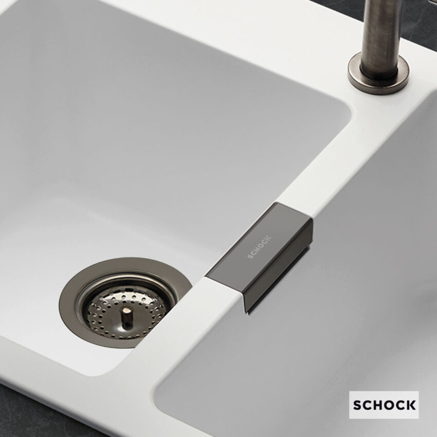 Βαλβίδες με Υπερχείλιση για Νεροχύτη Γρανίτη Schock 15295-30290 Gunmetal - Image 2