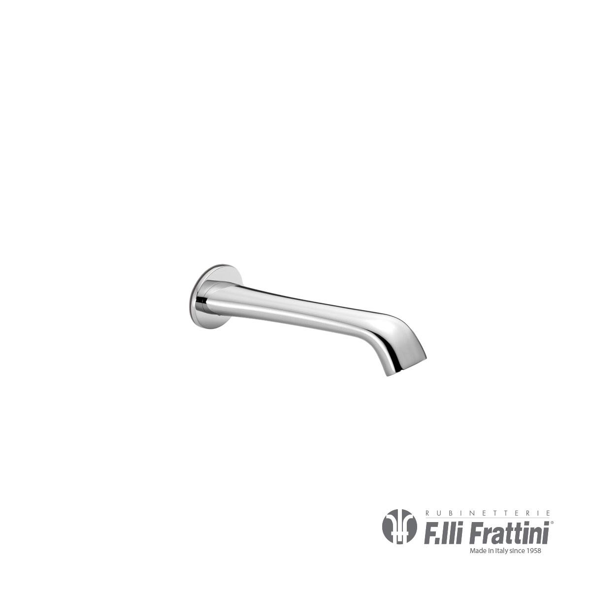 Στόμιο Επίτοιχο 17 Στόμιο Επίτοιχο 17,4εκ. delizia Frattini Chrome - Image 1