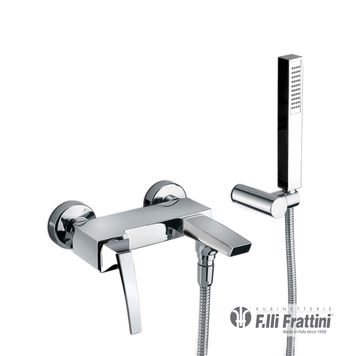 Μπαταρία Λουτρού Luce Frattini Chrome Μπαταρία Λουτρού Luce Frattini Chrome - Image 1