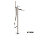 Μπαταρία Λουτρού Επιδαπέδια Cyrcus Vicario Inox