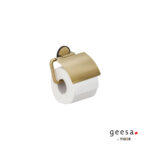 Χαρτοθήκη με Κάλυμμα tune Geesa Brass Brushed Black