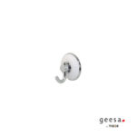 Άγκιστρο μπάνιου μονό ivy Geesa Chrome/White