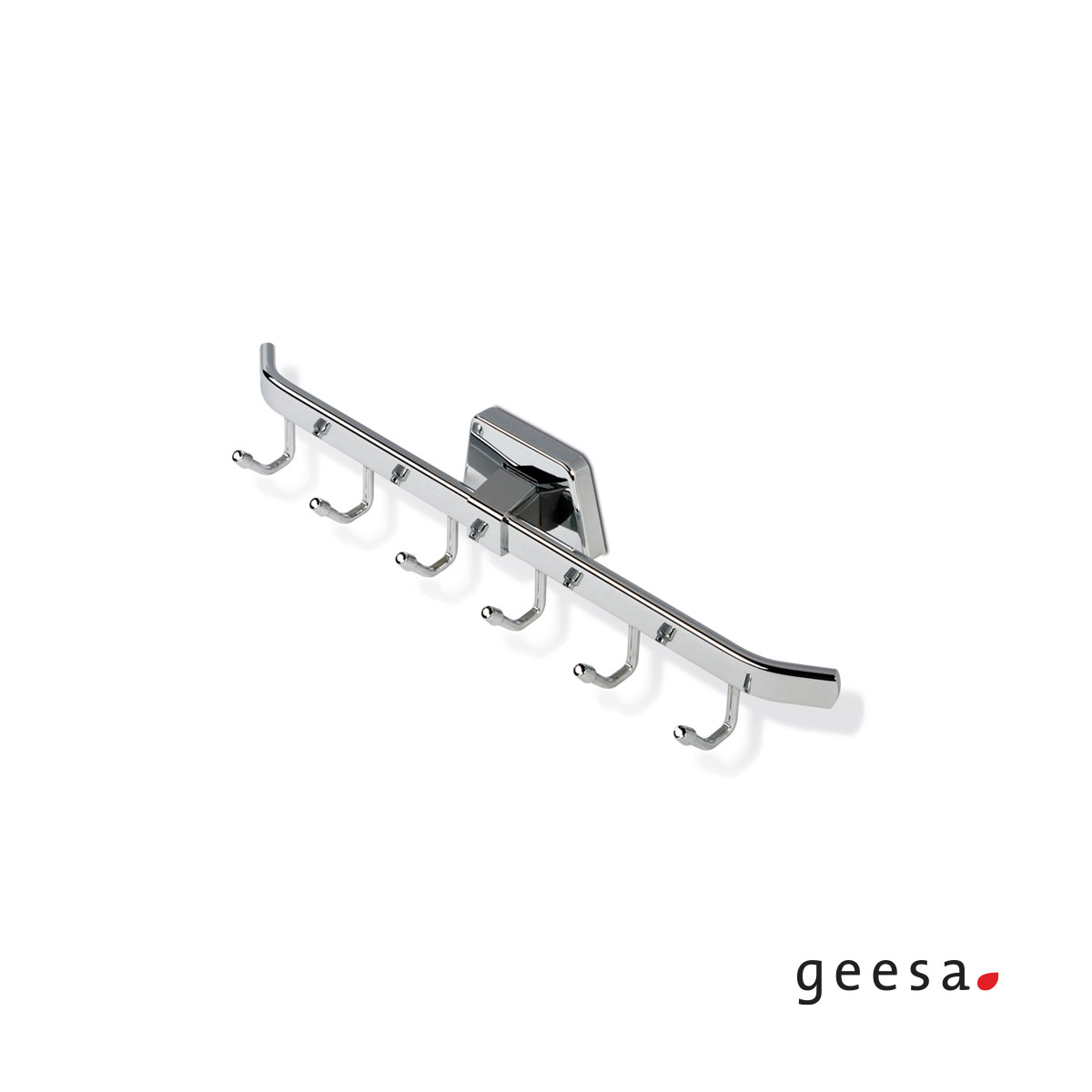 Κρεμάστρα 6 Αγκίστρων Geesa Chrome Κρεμάστρα 6 Αγκίστρων Geesa Chrome - Image 1