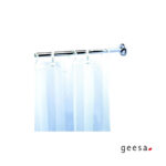 Βέργα κουρτίνας Ντουζιέρας 90εκ. Geesa Chrome