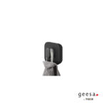 Άγκιστρο μπάνιου μονό carv Tiger Geesa Black Matt