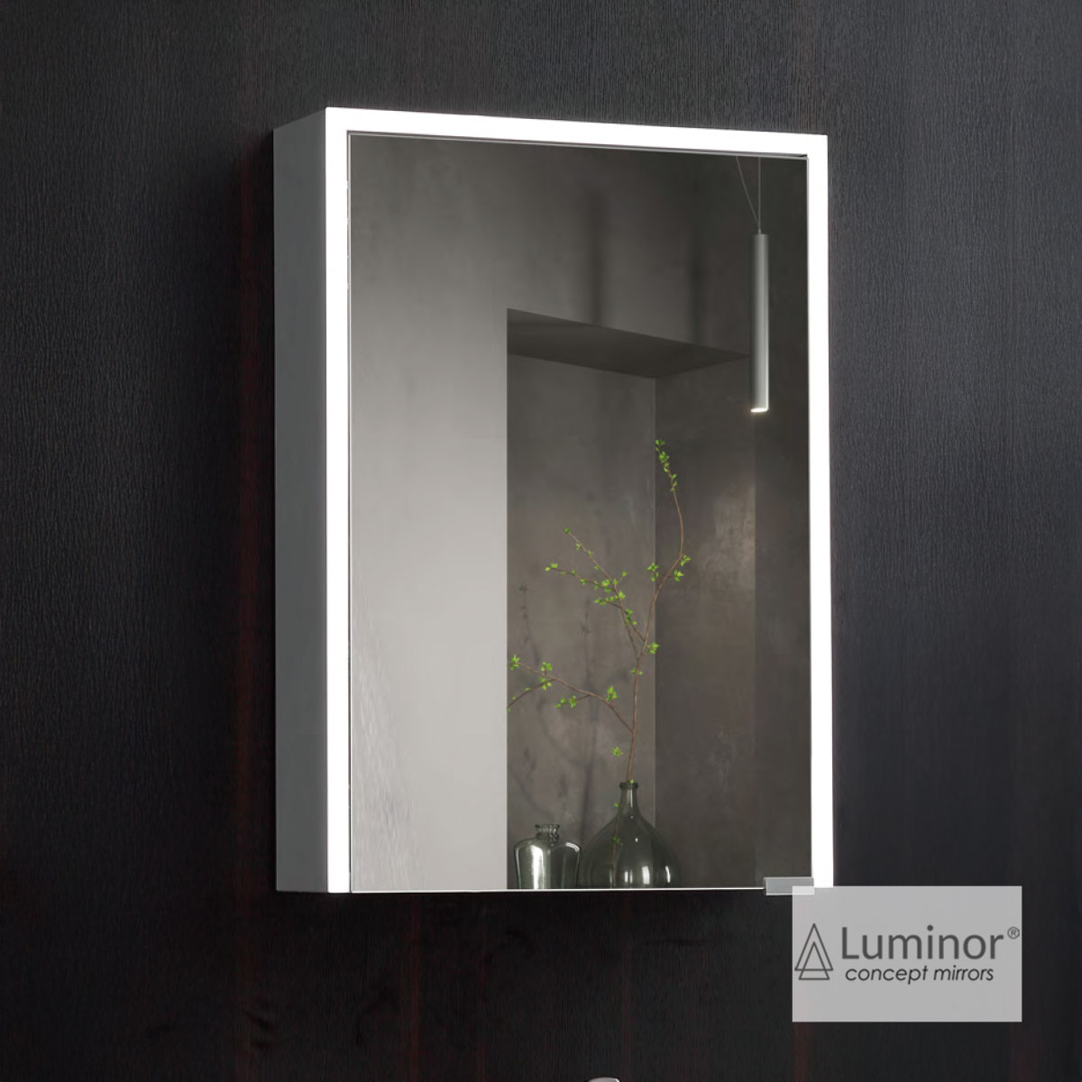 ΚΑΘΡΕΦΤΗΣ ΜΕ ΝΤΟΥΛΑΠΙ 70x80 LUMINOR ΚΑΘΡΕΦΤΗΣ ΜΕ ΝΤΟΥΛΑΠΙ 70x80 LUMINOR - Image 1