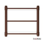 ΘΕΡΜ. ΠΕΤΣ/ΣΤΡΑ DRY 55x50 36W POLISED & PVD POLISHED BRONZE