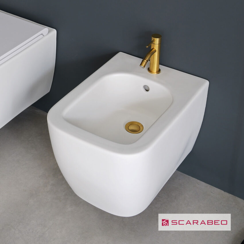 Κρεμαστό Μπιντέ Teorema2.0/52 Scarabeo Pearl (White Matt) - Image 2