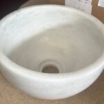 ΝΙΠΤΗΡΑΣ ΜΑΡΜΑΡΙΝΟΣ Φ25 H.14 FOSSIL MILAS WHITE