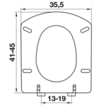 Κάλυμμα λεκάνης ELVIT 0196 DAMA SENSO - Image 2