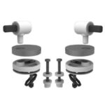 Κάλυμμα λεκάνης ELVIT 0198 QUEEN D-SHAPE slow close λευκό - Image 3