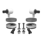 Κάλυμμα λεκάνης ELVIT 0298 LIPS D-SHAPE slow close λευκό - Image 5