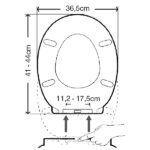Κάλυμμα Λεκάνης Duroplast ELVIT 0230 Universal Slow Close - Image 3