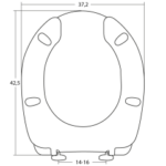 Κάλυμμα λεκάνης ELVIT 0274 Α.Μ.Ε.Α. ΒΑΚΕΛΙΤΙΚΟ - Image 4