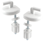 Κάλυμμα Λεκάνης Duroplast ELVIT 1226 Verdi-Tesi-Selecta I.S Λευκό - Image 3