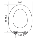 Κάλυμμα λεκάνης 0300 ELVIT AKDENIZ Universal - Image 2