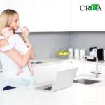 CREA Μπαταρία Κουζίνας 3 Δρόμων με Αποσπώμενο Τηλέφωνο & Ενσωματωμένο Φίλτρο Νερού - Image 5