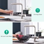 CREA Μπαταρία Κουζίνας 3 Δρόμων με Αποσπώμενο Τηλέφωνο & Ενσωματωμένο Φίλτρο Νερού - Image 2