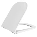 Κάλυμμα λεκάνης ELVIT 0297 KING ΤΕΤΡΑΓΩΝΟ slow close λευκό